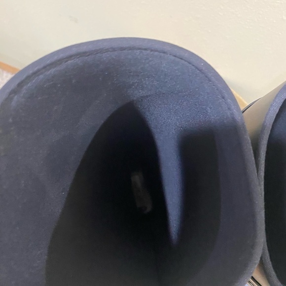 L.K.Bennet black knee high rain boots size 38 (7) - Picture 9 of 11